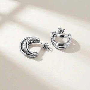 Triple Hoops Earrings