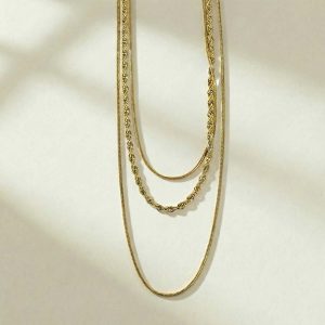 Sleek Trio Necklace