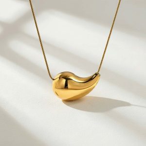 Aqua Drop Necklace