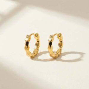 Polygon Hoops Earrings