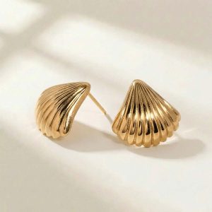 Aqua Shells Earrings