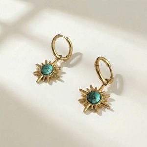 Azure Sun Earrings