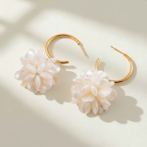 Blossom Hoops Earrings