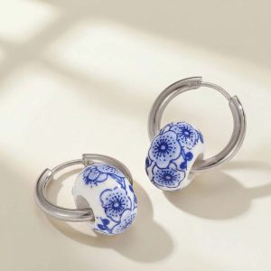 Blue Garden Earrings