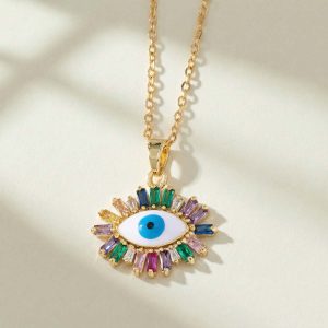 Aurora Eye Necklace