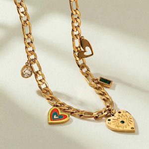 Celestial Hearts Necklace