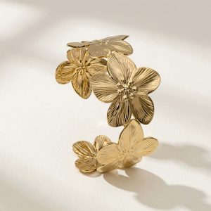 Fleur Cuff Bracelet