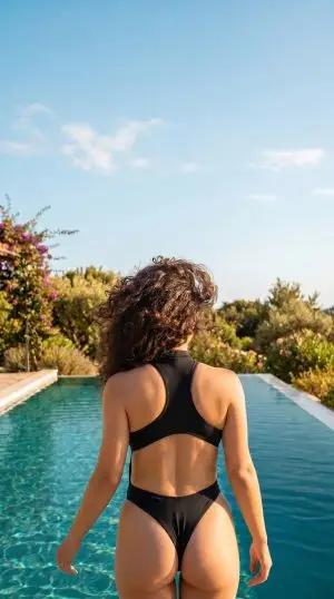 The Silhouette One-Piece | Neon-Green